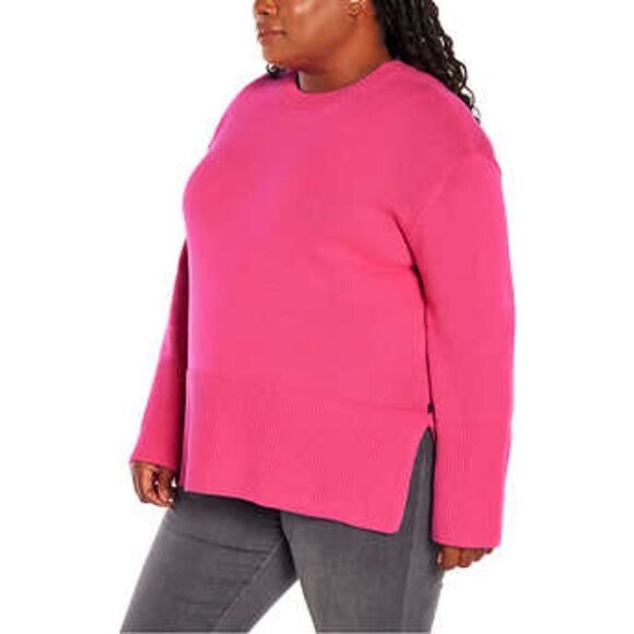NEW Gap Crewneck Knit Sweater | Pink - Picture 3 of 8